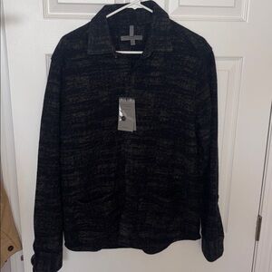 Robert Barakett Men’s Archie Knit Shacket NWT Sz Medium Retail $495